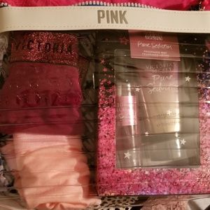 Pink giftset with panties